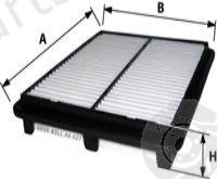  GOODWILL part AG607 Air Filter
