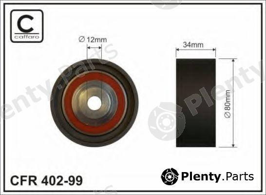  CAFFARO part 402-99 (40299) Deflection/Guide Pulley, timing belt