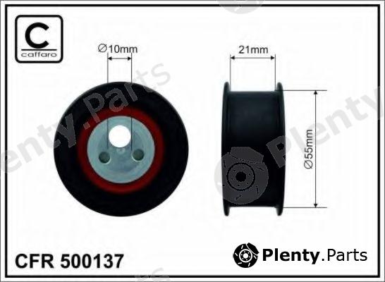  CAFFARO part 500137 Tensioner Pulley, timing belt