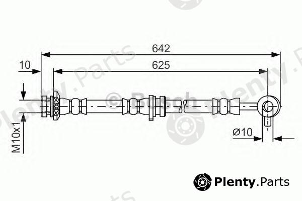  BOSCH part 1987481572 Brake Hose