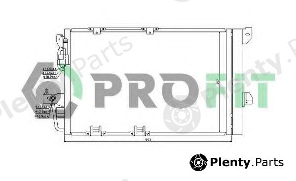  PROFIT part PR5079C1 Condenser, air conditioning