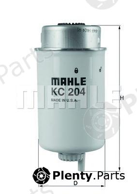  KNECHT part KC204 Fuel filter