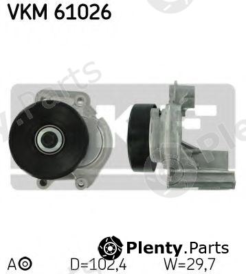  SKF part VKM61026 Tensioner Pulley, v-ribbed belt