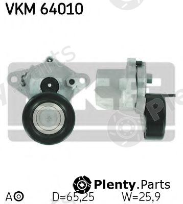  SKF part VKM64010 Tensioner Pulley, v-ribbed belt