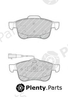  FERODO part FDB4338 Brake Pad Set, disc brake