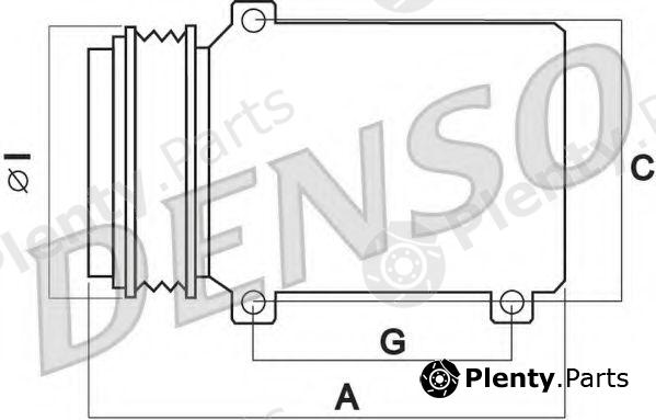  DENSO part DCP09020 Compressor, air conditioning