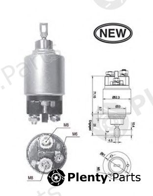  MAGNETI MARELLI part 940113050543 Solenoid Switch, starter