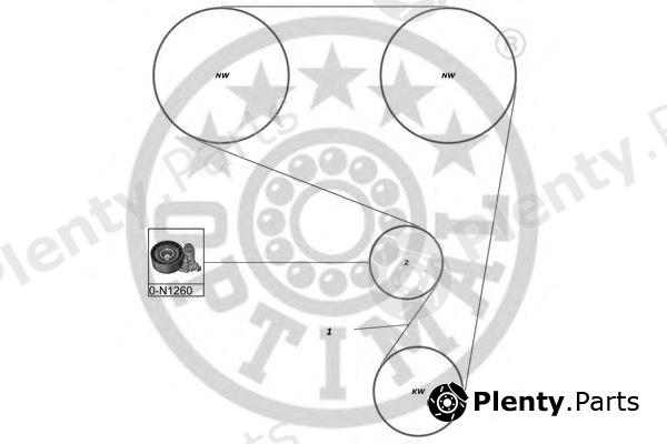  OPTIMAL part SK-1105 (SK1105) Timing Belt Kit