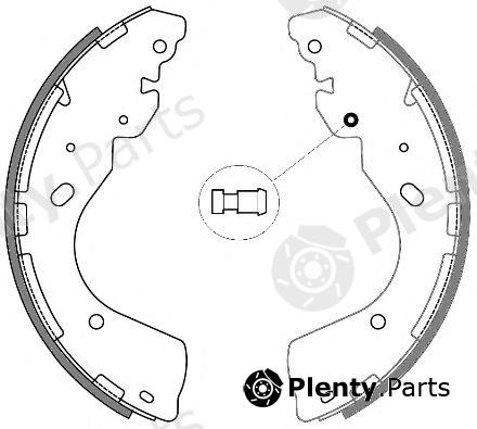  REMSA part 4246.00 (424600) Brake Shoe Set
