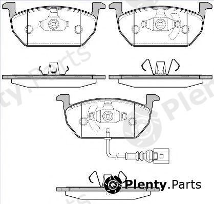  REMSA part 1601.01 (160101) Brake Pad Set, disc brake