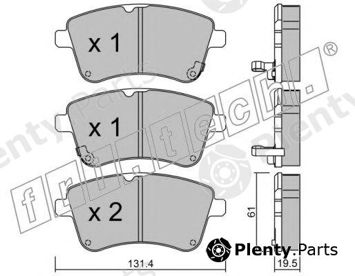  fri.tech. part 931.0 (9310) Brake Pad Set, disc brake