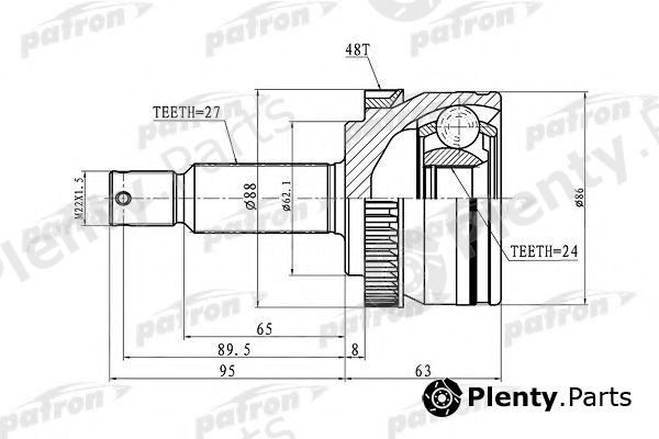  PATRON part PCV3036 Joint Kit, drive shaft