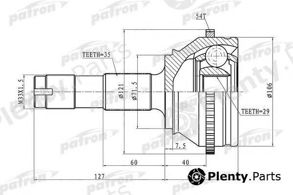  PATRON part PCV1334 Joint Kit, drive shaft