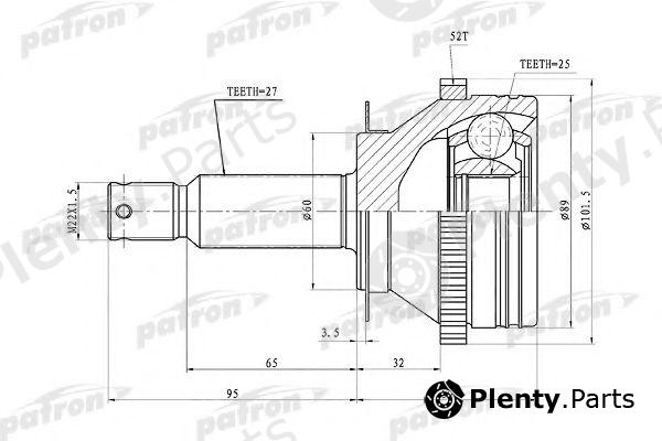  PATRON part PCV1350 Joint Kit, drive shaft