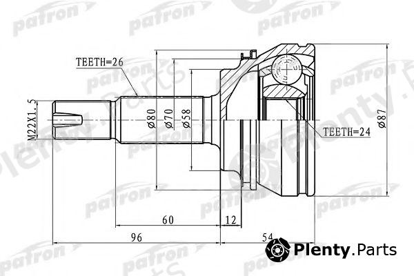  PATRON part PCV1441 Joint Kit, drive shaft