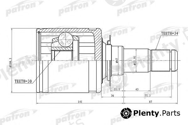  PATRON part PCV1449 Joint Kit, drive shaft
