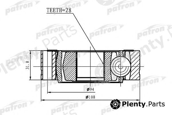  PATRON part PCV1461 Joint Kit, drive shaft