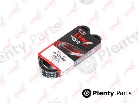  LYNXauto part 6PK0853 V-Ribbed Belts