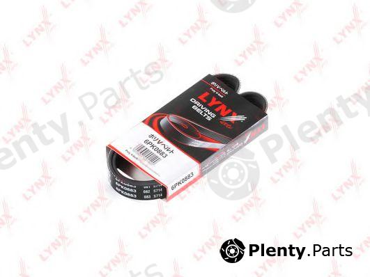  LYNXauto part 6PK0883 V-Ribbed Belts