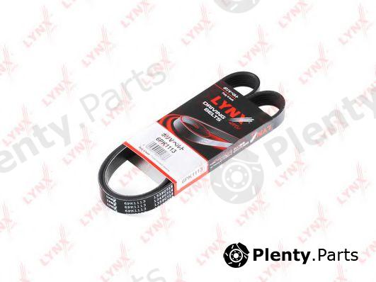  LYNXauto part 6PK1113 V-Ribbed Belts