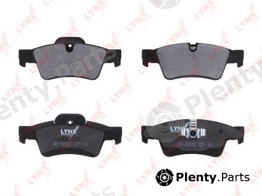  LYNXauto part BD-5332 (BD5332) Brake Pad Set, disc brake