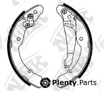  NiBK part FN0554 Brake Shoe Set