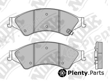  NiBK part PN51001 Brake Pad Set, disc brake