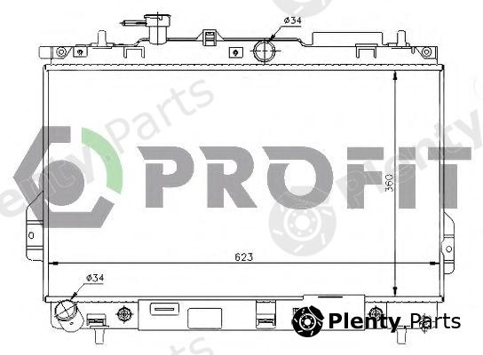  PROFIT part PR1806A3 Radiator, engine cooling