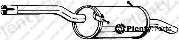  BOSAL part 135-103 (135103) End Silencer