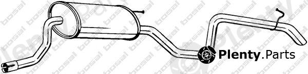  BOSAL part 280-277 (280277) End Silencer