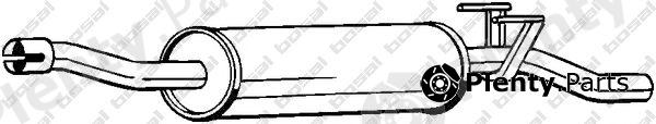  BOSAL part 280-171 (280171) Middle Silencer