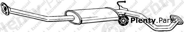  BOSAL part 284-083 (284083) Middle Silencer