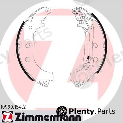  ZIMMERMANN part 10990.154.2 (109901542) Brake Shoe Set