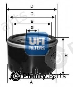  UFI part 23.519.00 (2351900) Oil Filter