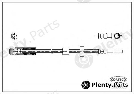  CORTECO part 19033515 Brake Hose