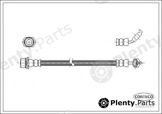  CORTECO part 19033553 Brake Hose