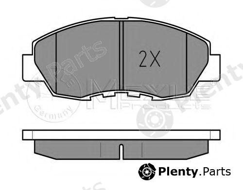  MEYLE part 0252149918/W (0252149918W) Brake Pad Set, disc brake