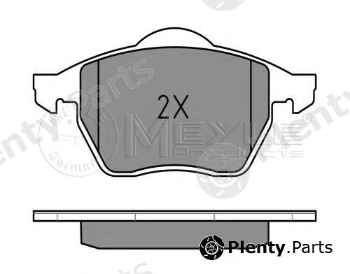  MEYLE part 0252301820/W (0252301820W) Brake Pad Set, disc brake