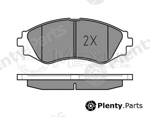  MEYLE part 0252323417/W (0252323417W) Brake Pad Set, disc brake