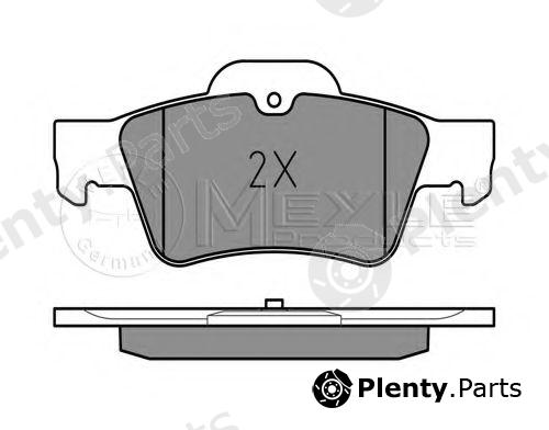  MEYLE part 0252333416 Brake Pad Set, disc brake