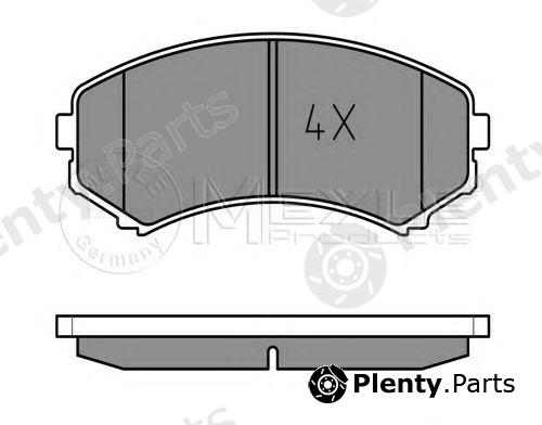  MEYLE part 0252348816/W (0252348816W) Brake Pad Set, disc brake