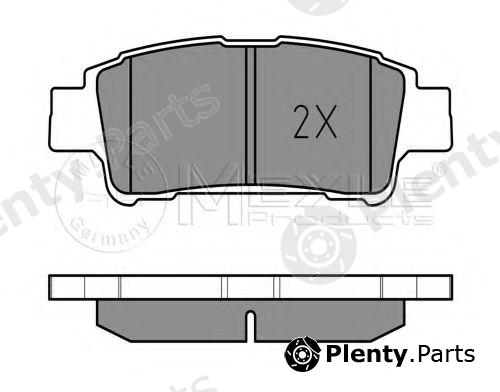  MEYLE part 0252364616/W (0252364616W) Brake Pad Set, disc brake