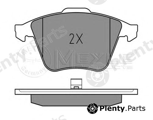  MEYLE part 0252376220/W (0252376220W) Brake Pad Set, disc brake