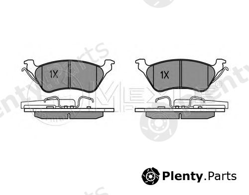  MEYLE part 0252403616/W (0252403616W) Brake Pad Set, disc brake