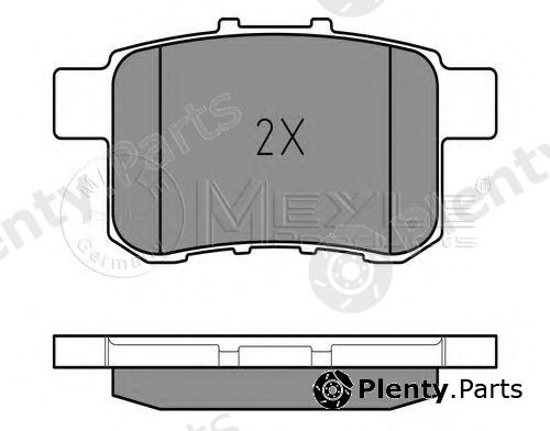  MEYLE part 0252443514/W (0252443514W) Brake Pad Set, disc brake