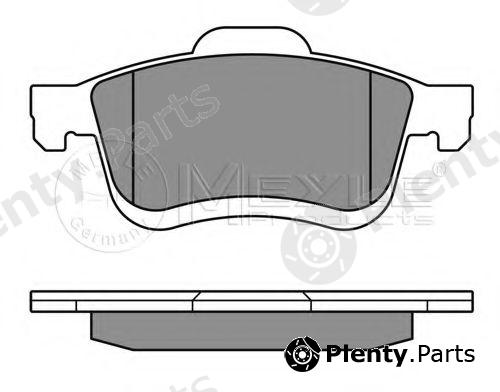  MEYLE part 0252472720/W (0252472720W) Brake Pad Set, disc brake