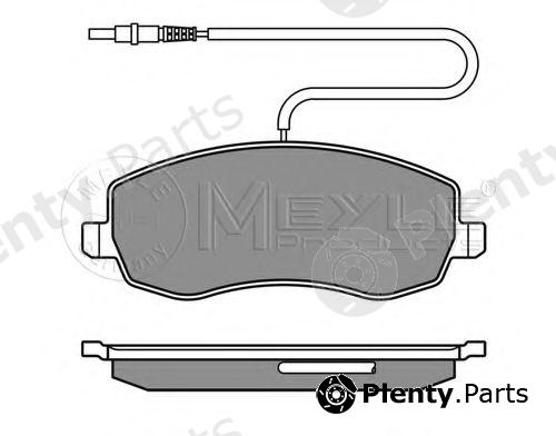  MEYLE part 0252483919/W (0252483919W) Brake Pad Set, disc brake