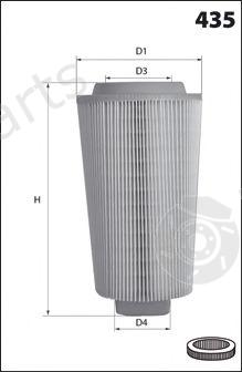  MECAFILTER part EL9113 Air Filter