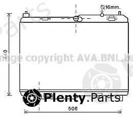  AVA QUALITY COOLING part FD2442 Radiator, engine cooling