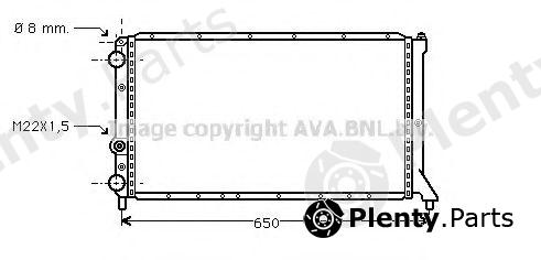  AVA QUALITY COOLING part FT2051 Radiator, engine cooling